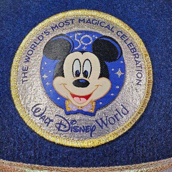 Disney World 50th Birthday Celebration Mickey Ears Hat NWT - Picture 3 of 7